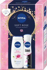 Darilni set Nivea, Soft Rose