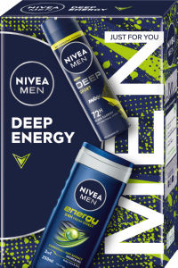 Darilni set Nivea Men, Deep Energy