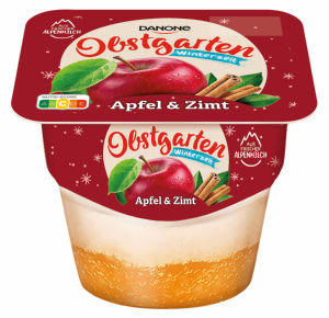 Skuta Obstgarten vanilija, zimski okus, jabolka, cimet, češnja, 175 g